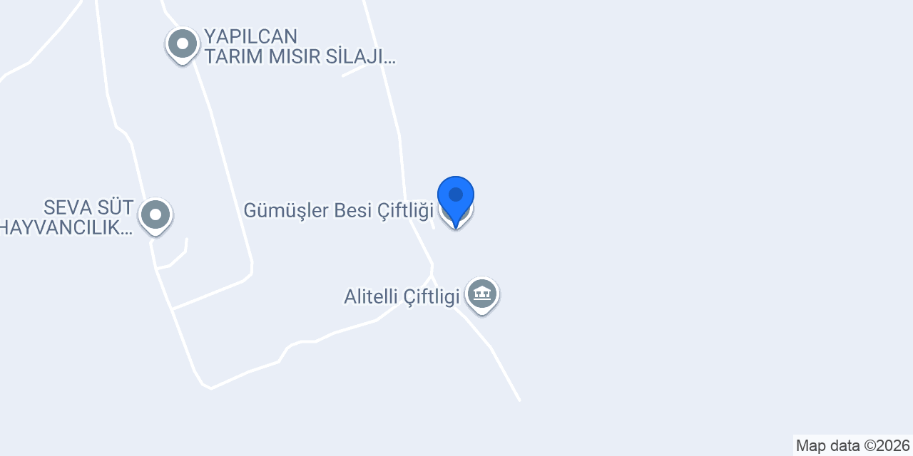 Gümüşler Besi Çiftliği konumu