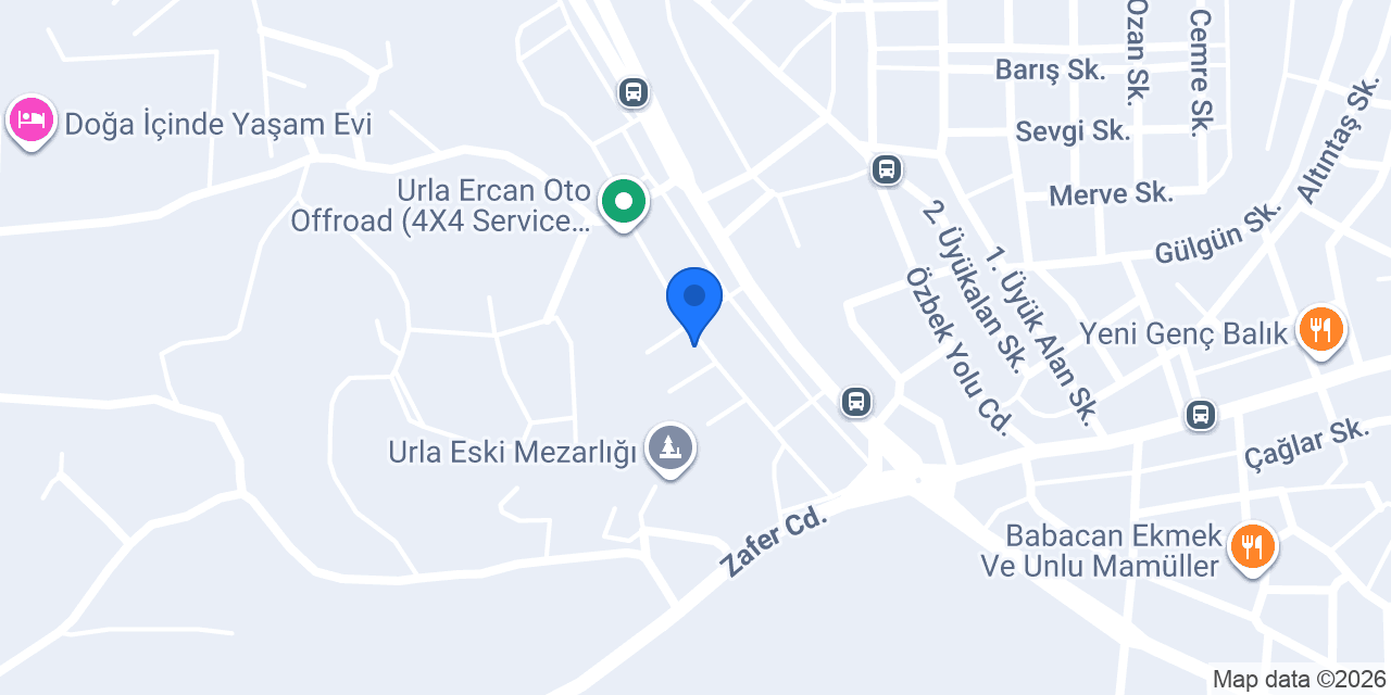 Toprak Oto Tamir konumu