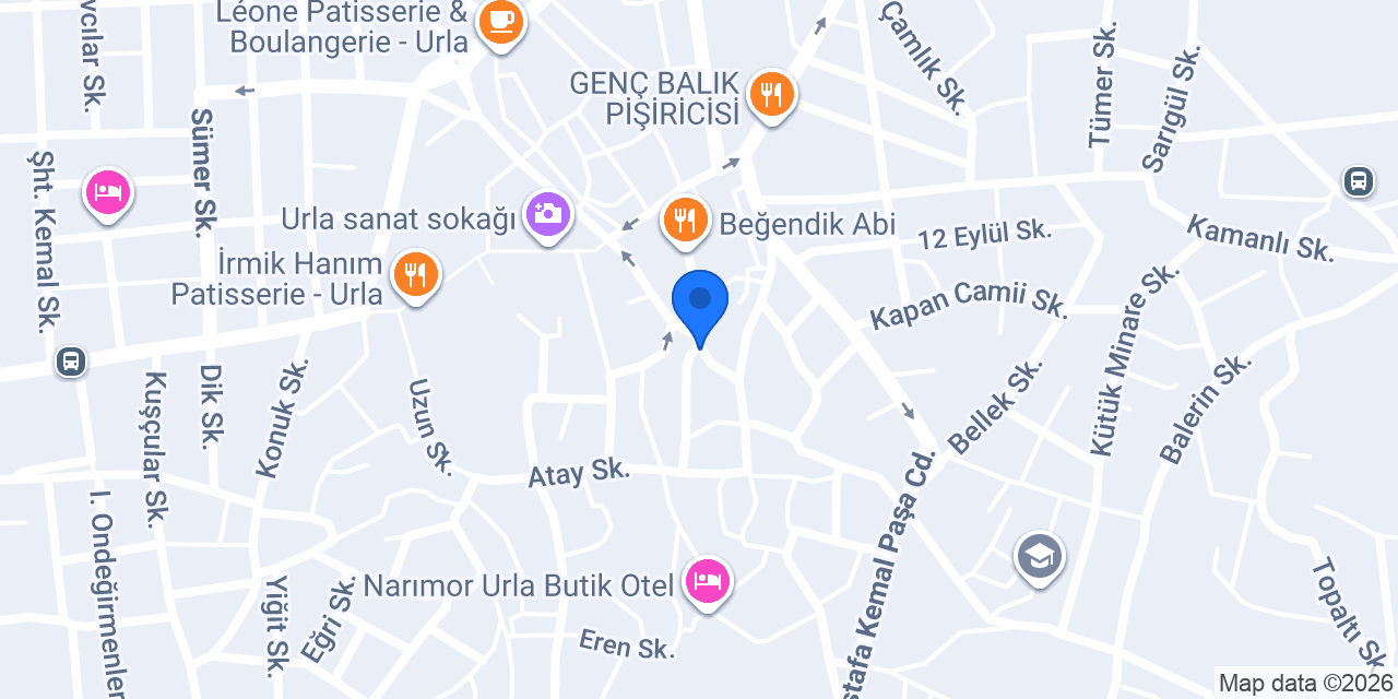 Meryurla Kuaför konumu