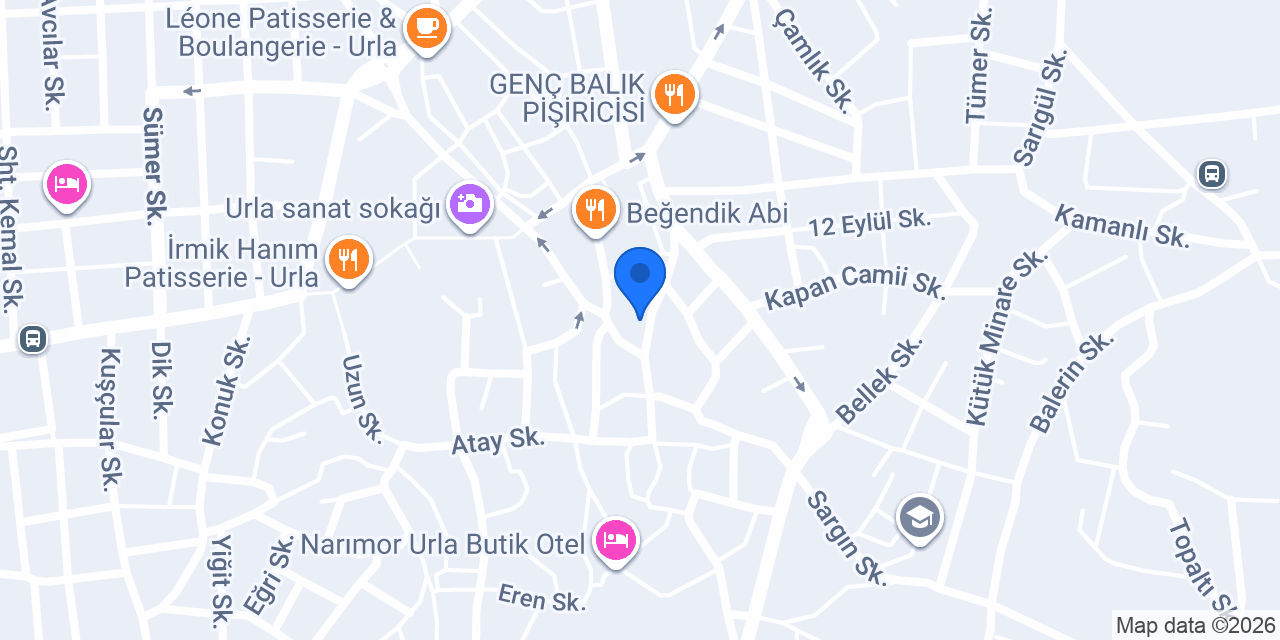 Sisa Urla konumu
