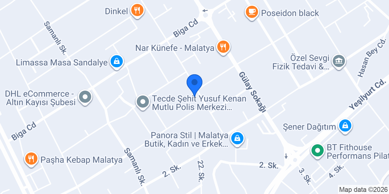Alà Hamur konumu