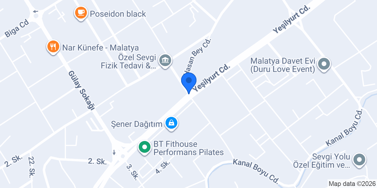 Kırk4 Kasap Izgara Salonu(44) konumu