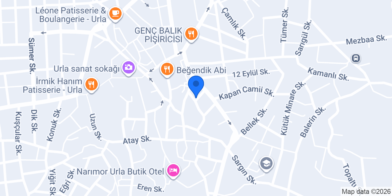 Dia Urla konumu