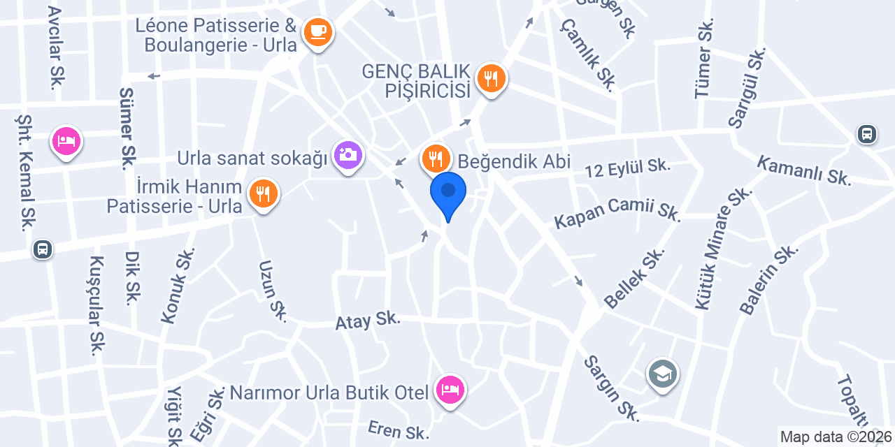 Mia Sanat Kafe konumu