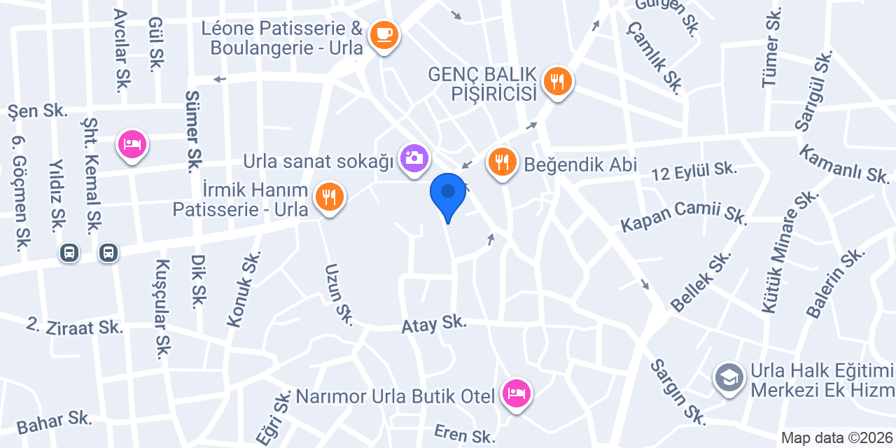 Suò•lo Urla konumu
