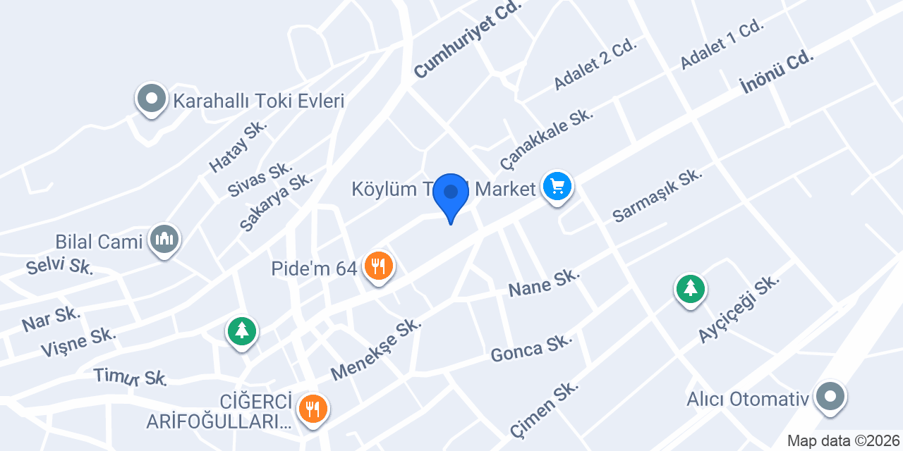 Özlem Apart konumu