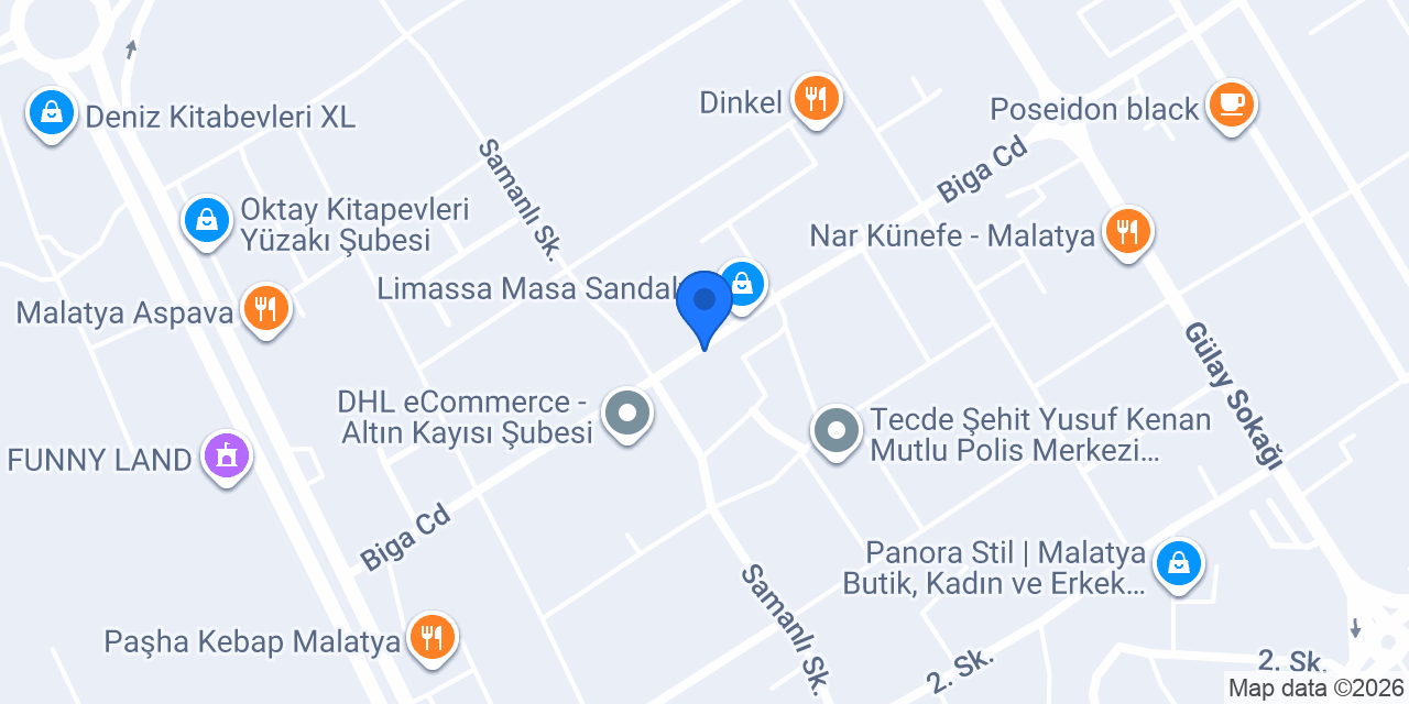 Cafe Kutlu konumu