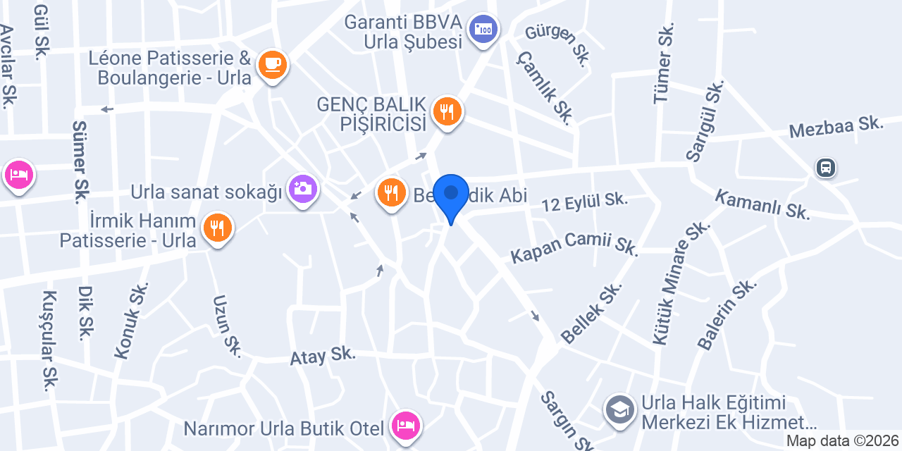 çınar eczane/medikal konumu