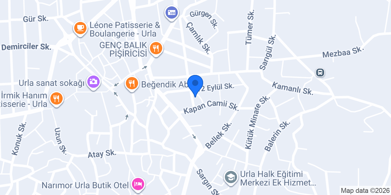 Çeşmeli konak konumu