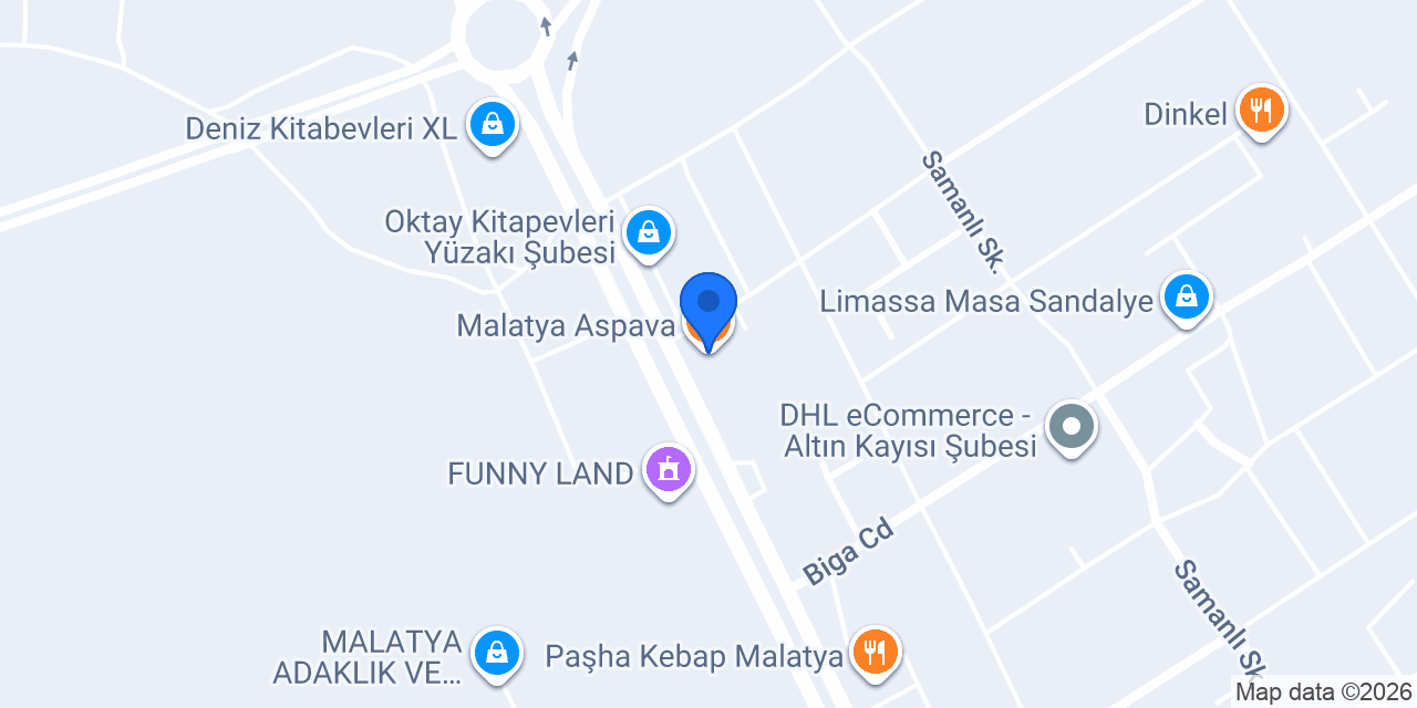 Malatya Aspava konumu