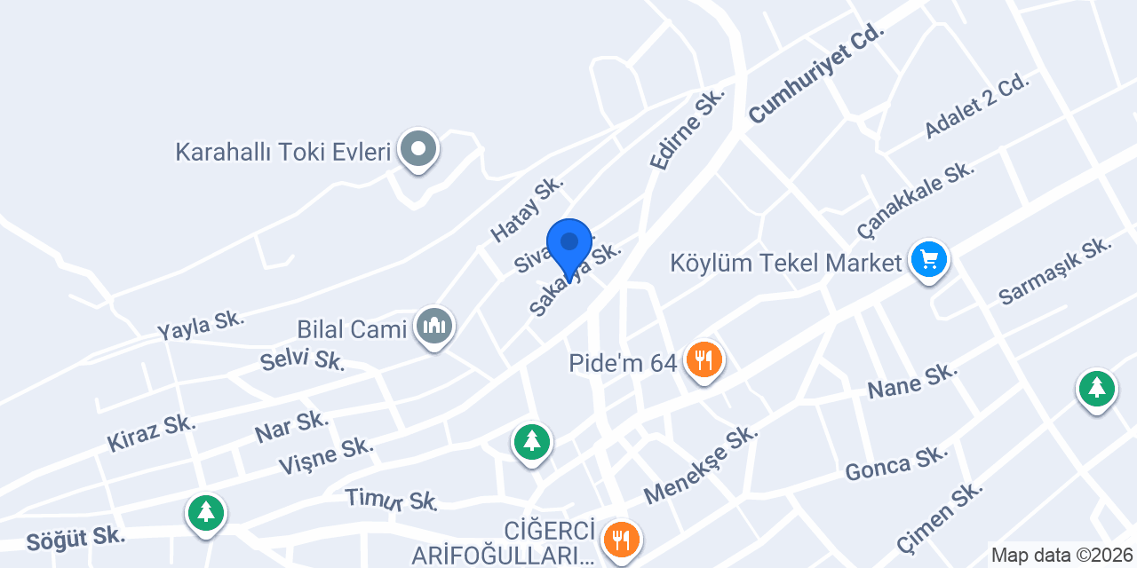 Terzi Naz konumu