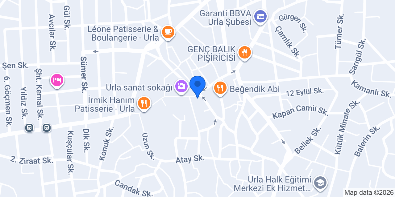 Merkez Eczanesi konumu