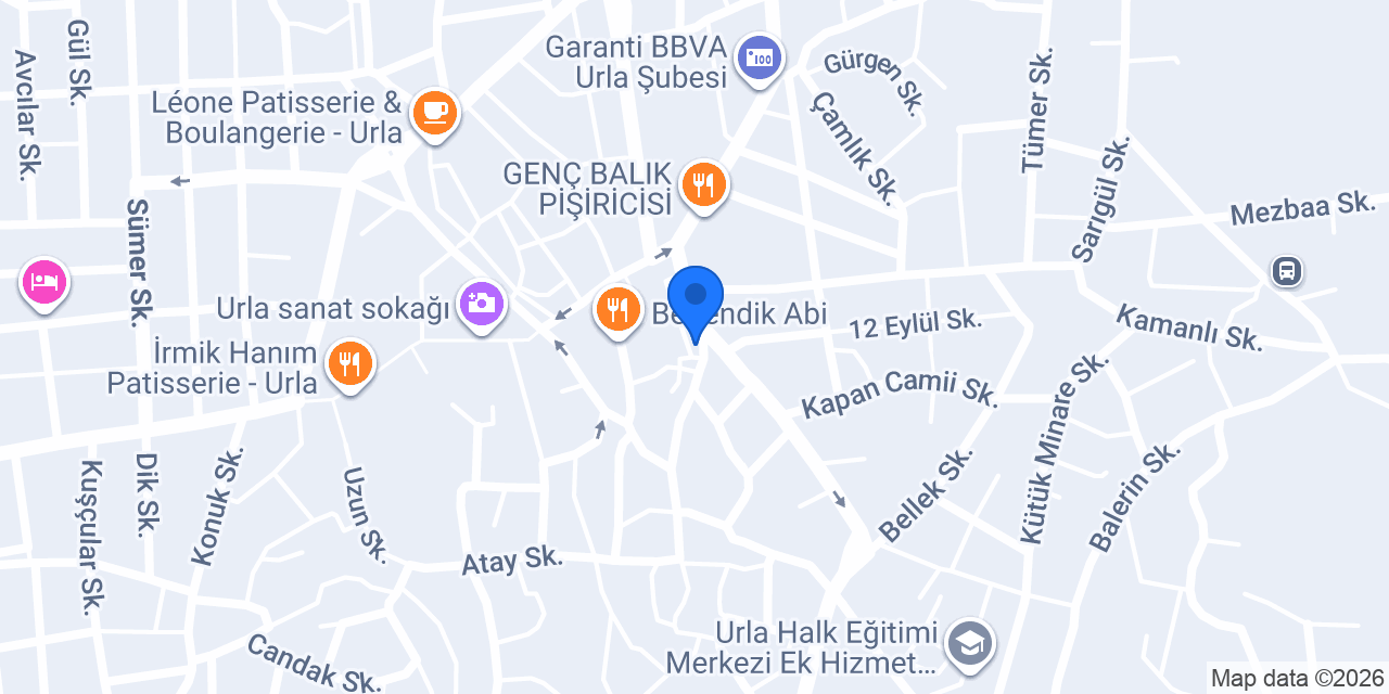 Slon Concept Urla konumu