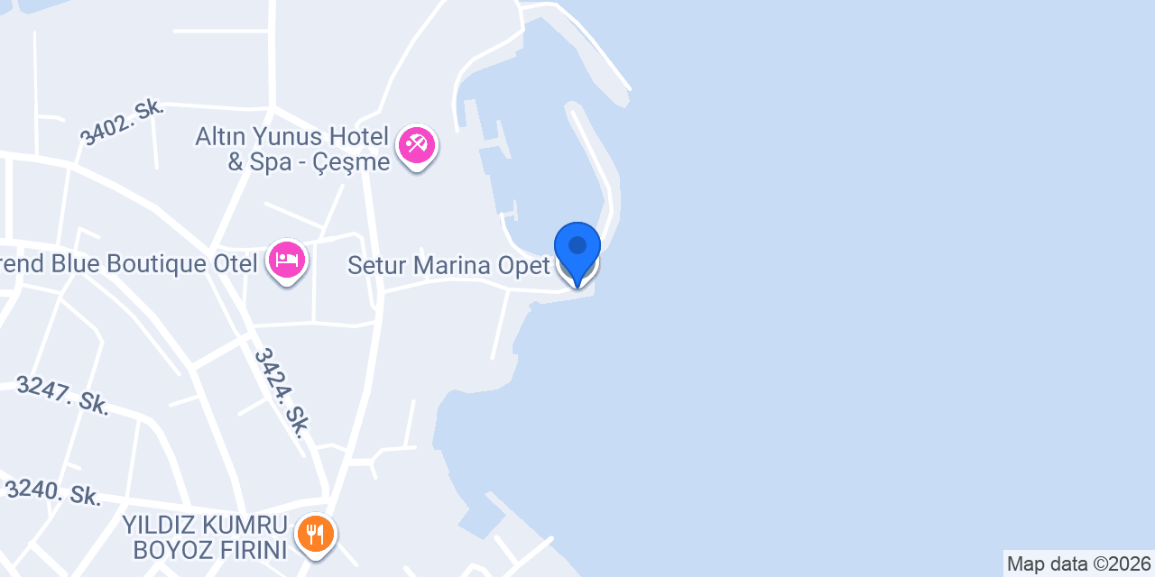 Setur Marina Opet konumu