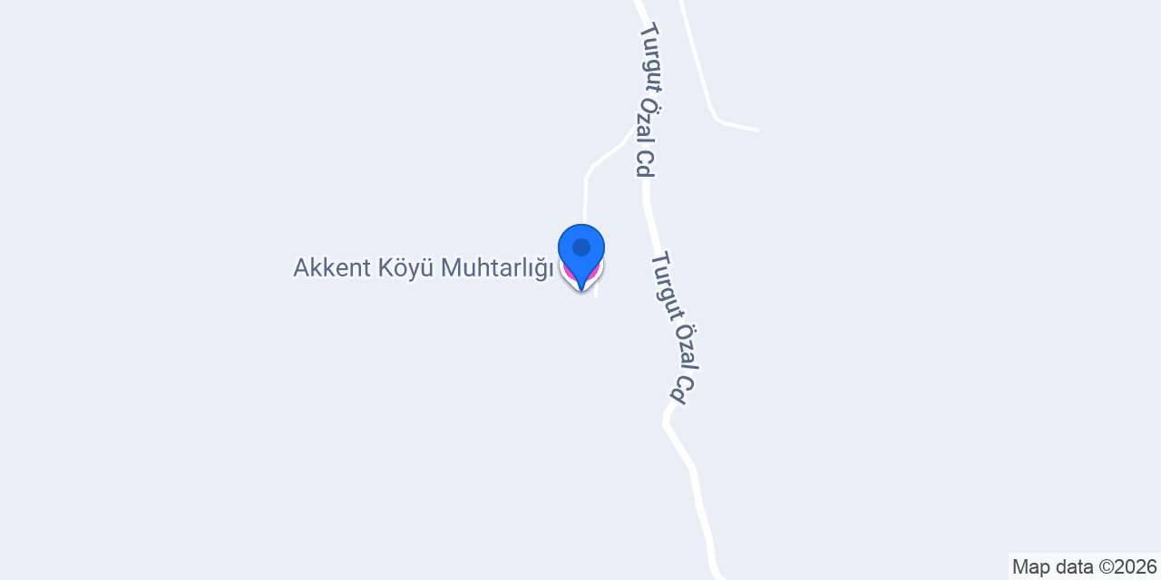 Akkent Köyü Muhtarlığı konumu