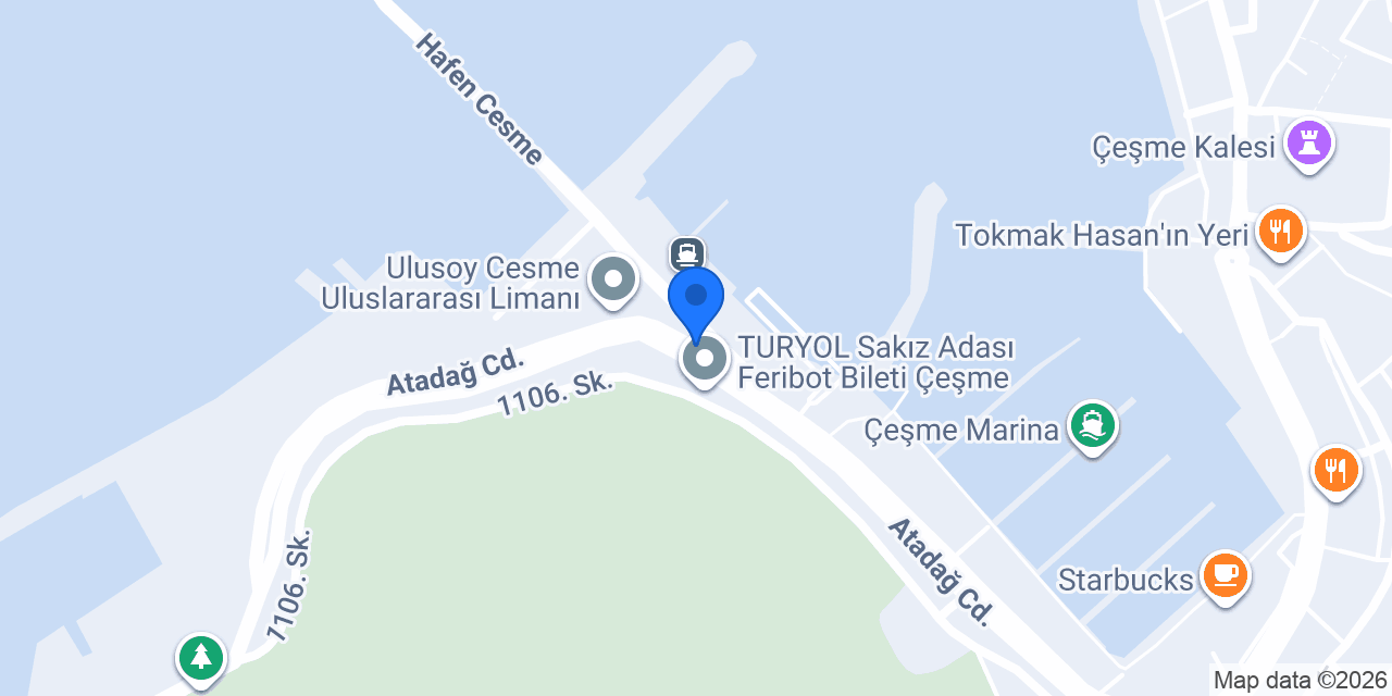 Sunrise Lines & Tours - Çeşme Check-in Ofisi konumu
