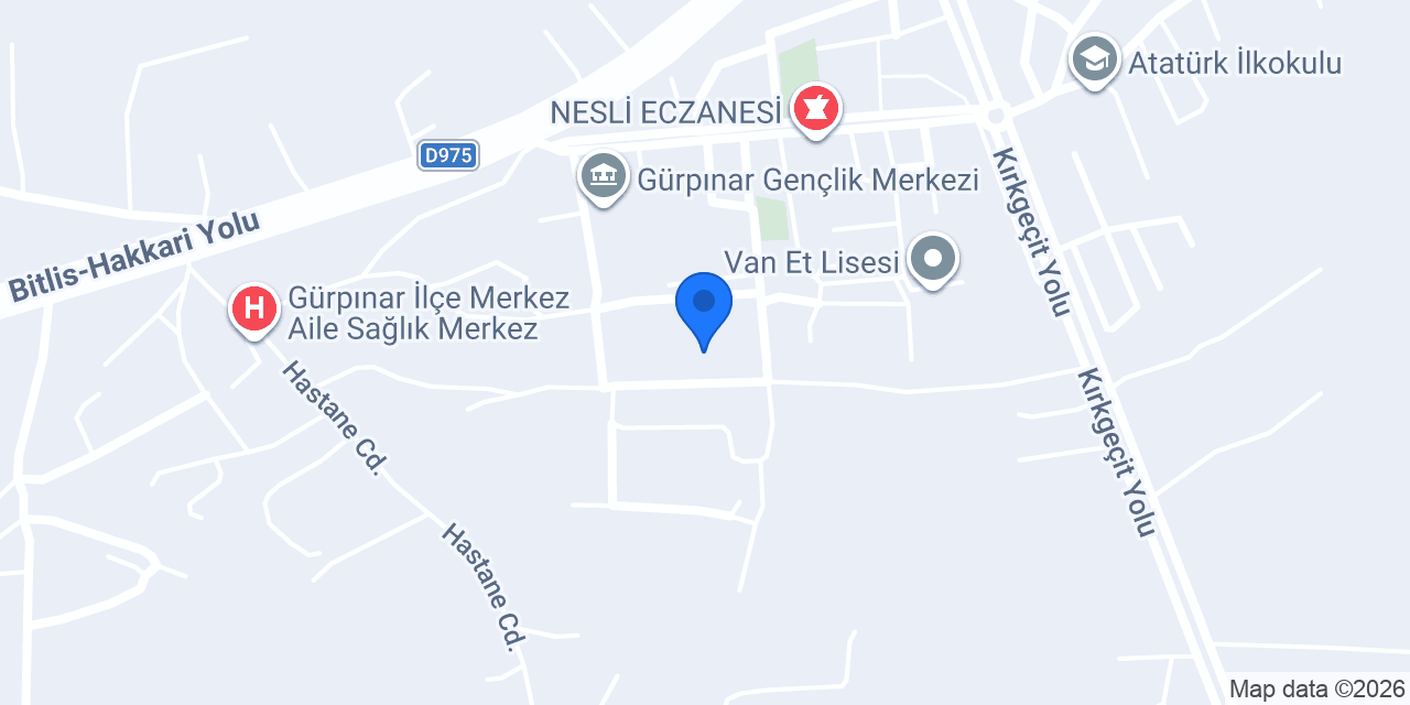 Gürpınar Anaokulu konumu