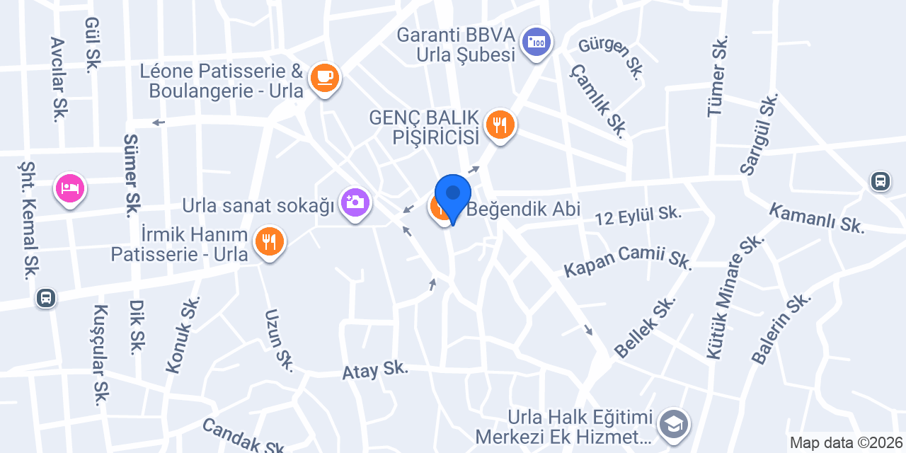 Körfez Cafe konumu