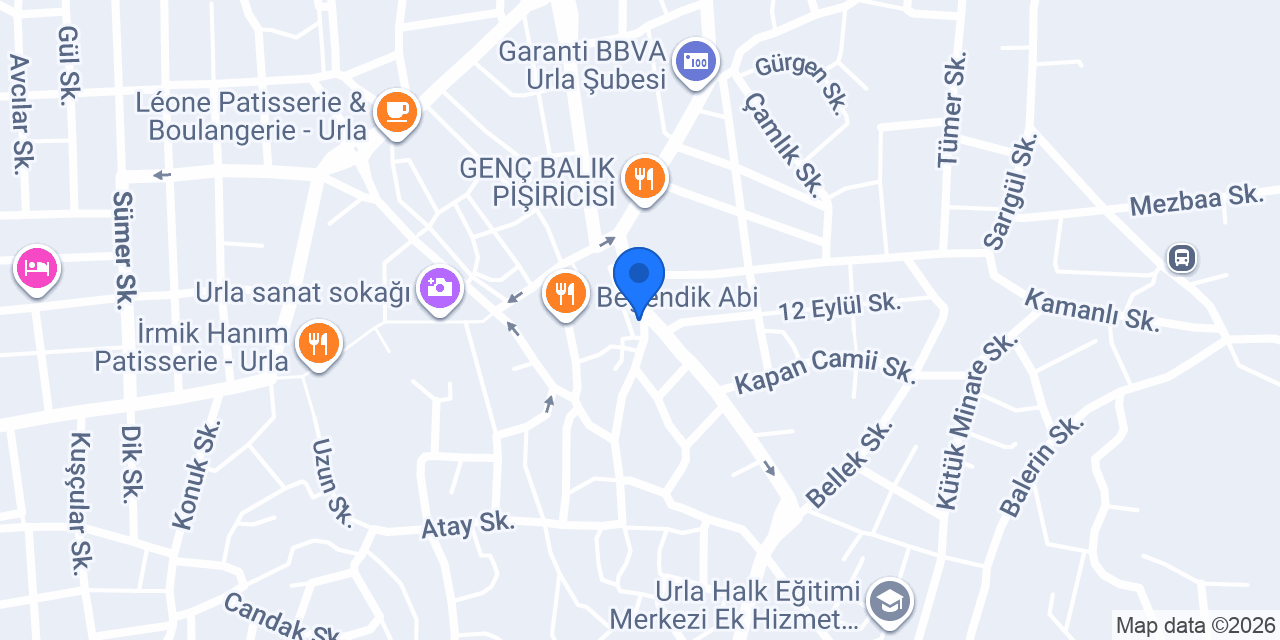 Terzi Yılmaz Eren konumu
