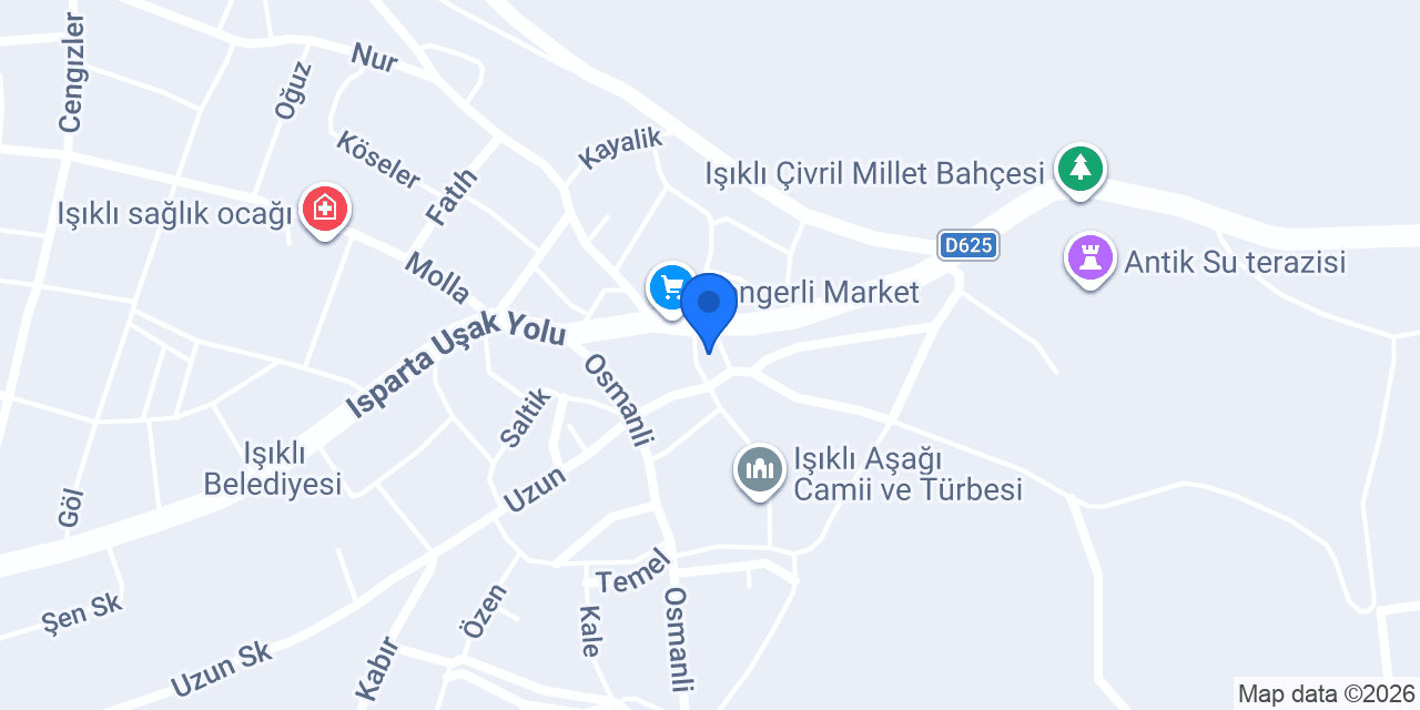 MiS Ekmek Fırını konumu