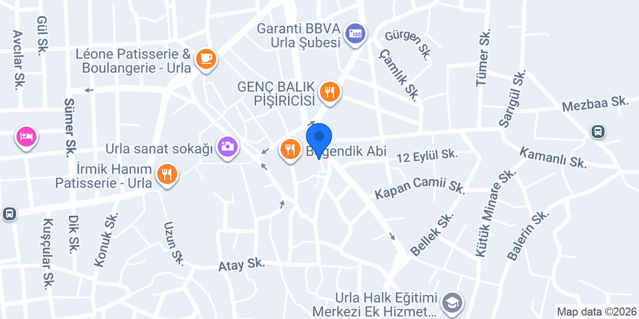 AYSHE'DEN URLA konumu
