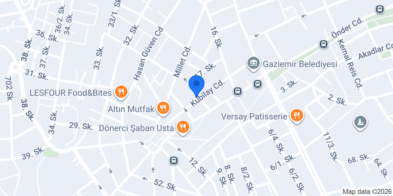 Diş Hekimi Neriman Şendilmen konumu