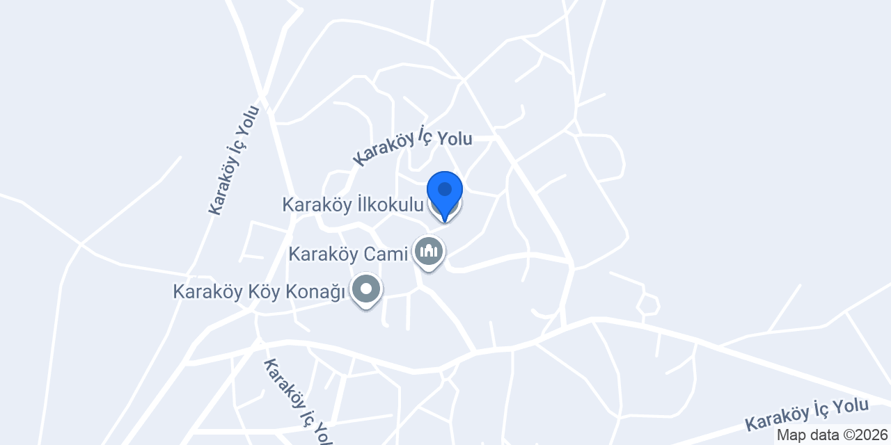 Karaköy İlkokulu konumu