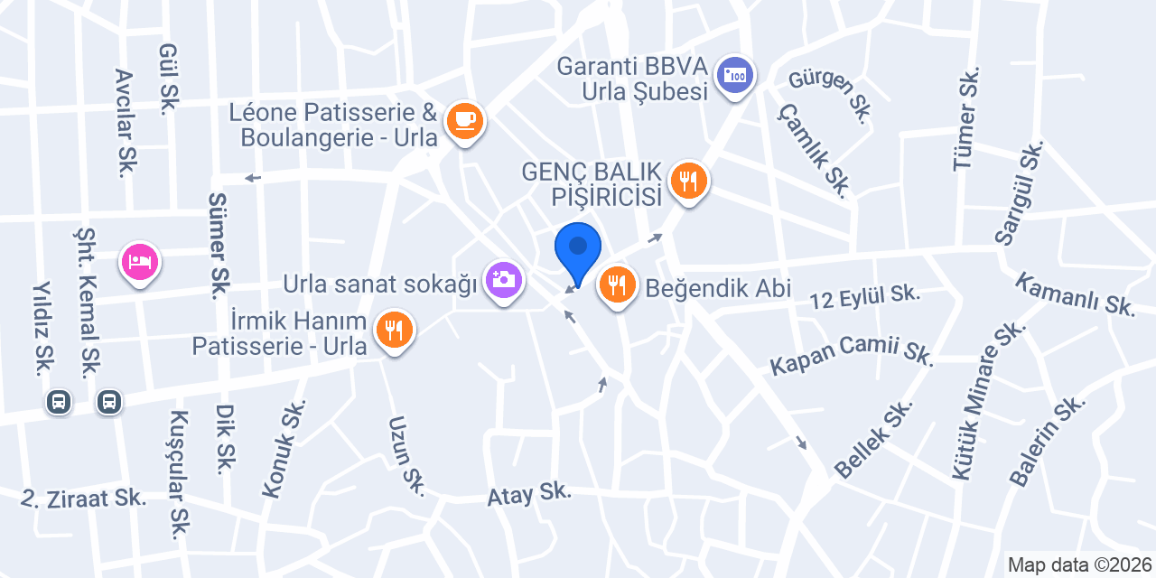 Esnaftan Kağıtta Köfte konumu