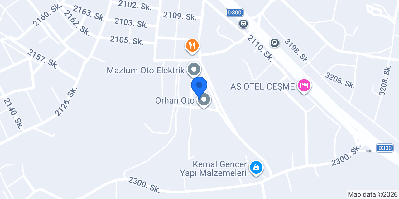 Yarım ada otogaz konumu