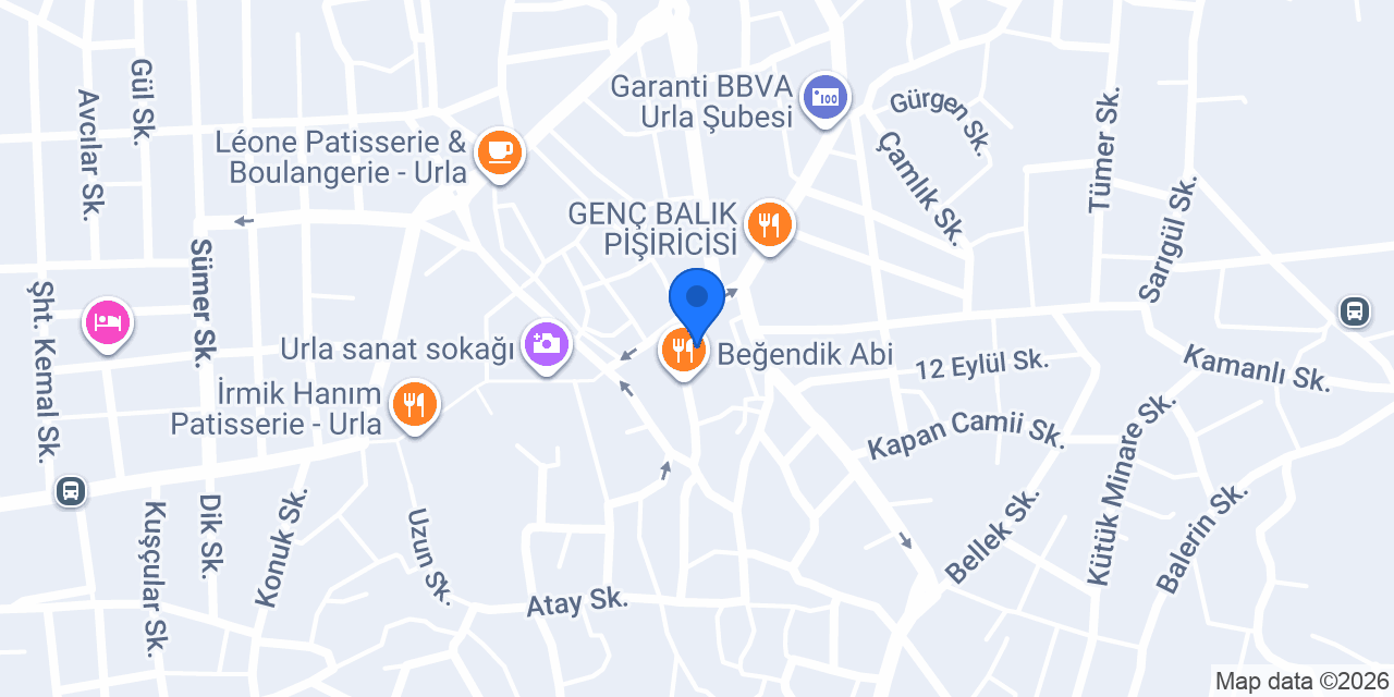 Luovo Urla konumu