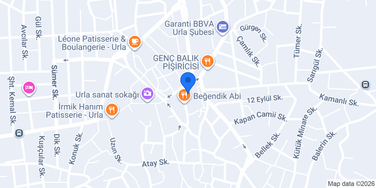 Boşnak Börek Evi konumu