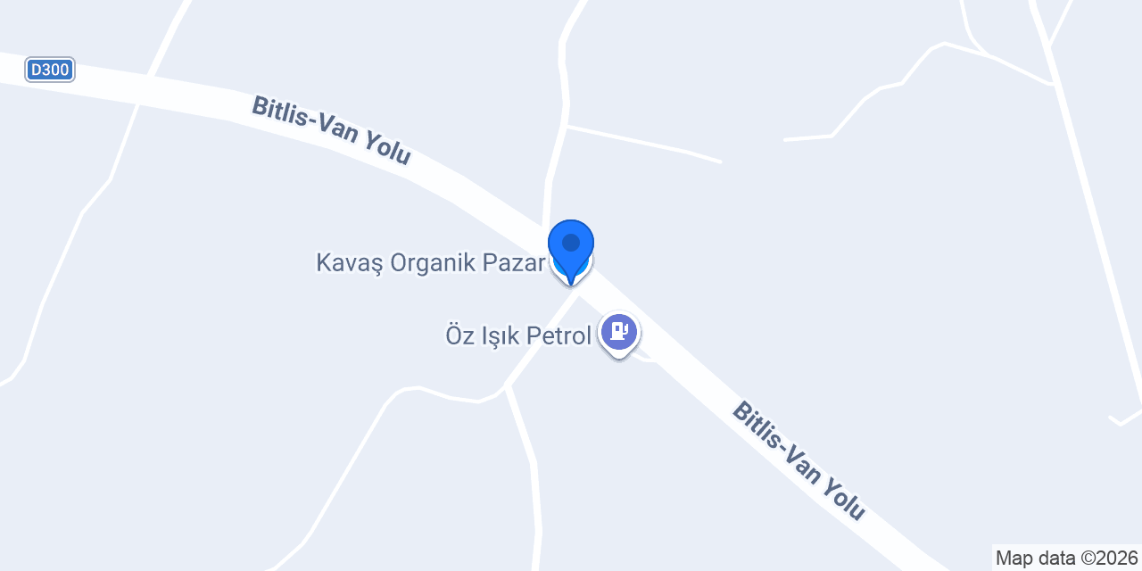 Kavaş Organik Pazar konumu