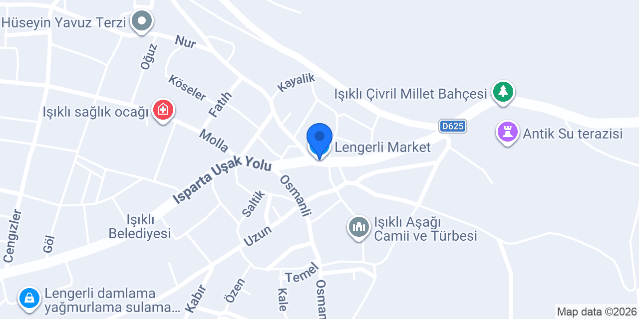 Lengerli Market konumu