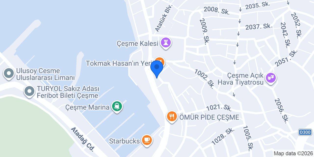 Çeşme Turizm Danışma Bürosu- Çeşme Tourist Information Office konumu