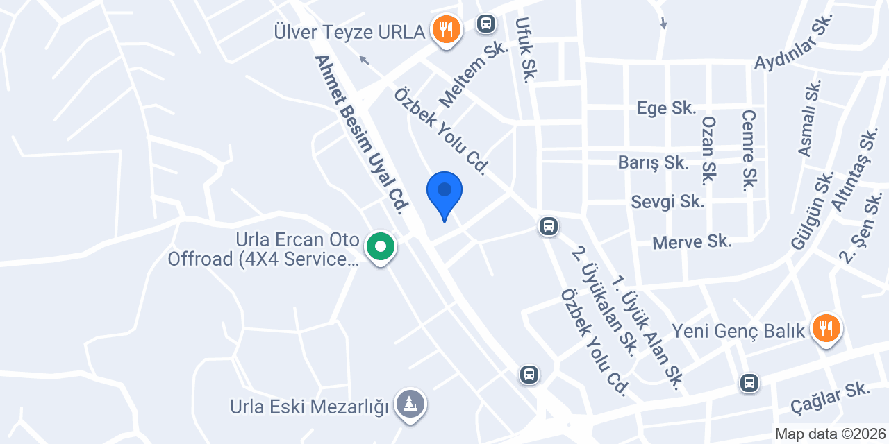 Ursa Doğal Fırın konumu