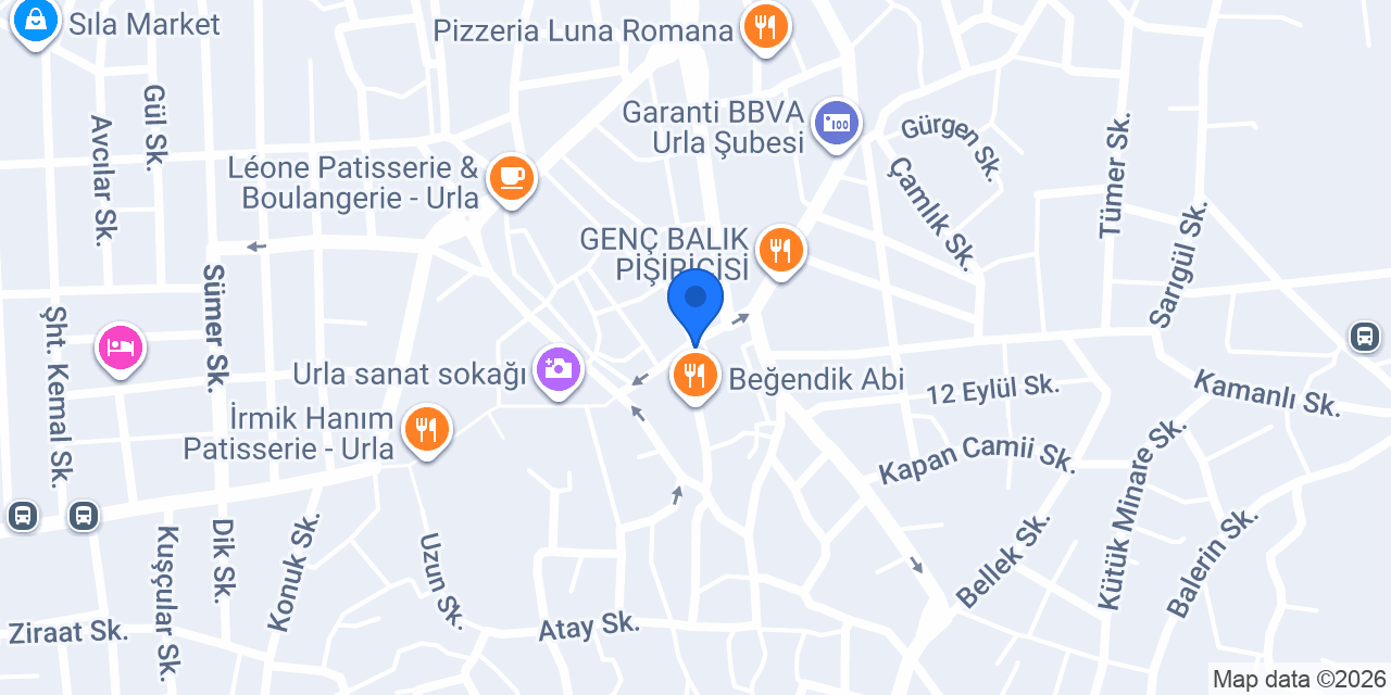 Günenç Eczanesi konumu