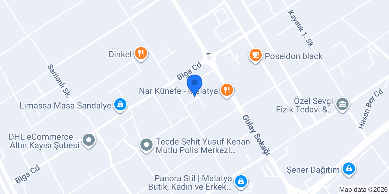 MALATYA EMLAK DÜNYASI konumu