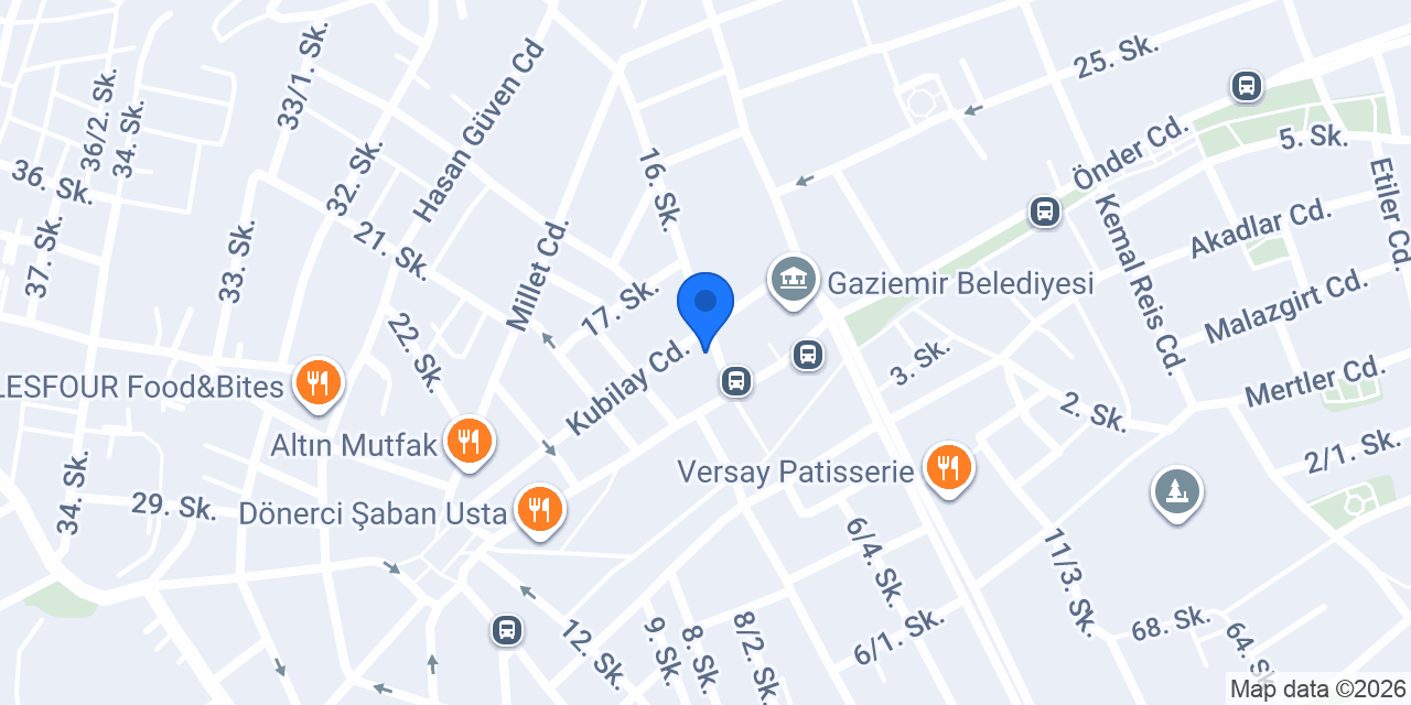 Yeğmen Eczanesi konumu