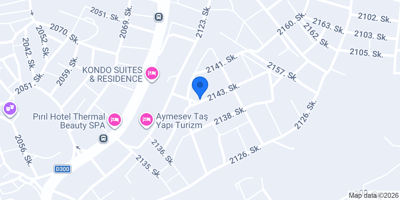 Alaçatı Havalimanı Vip Transfer konumu