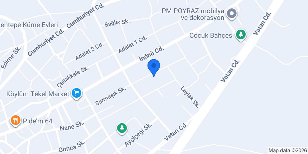 KARAHALLI BAŞARAN KIZ YURDU konumu