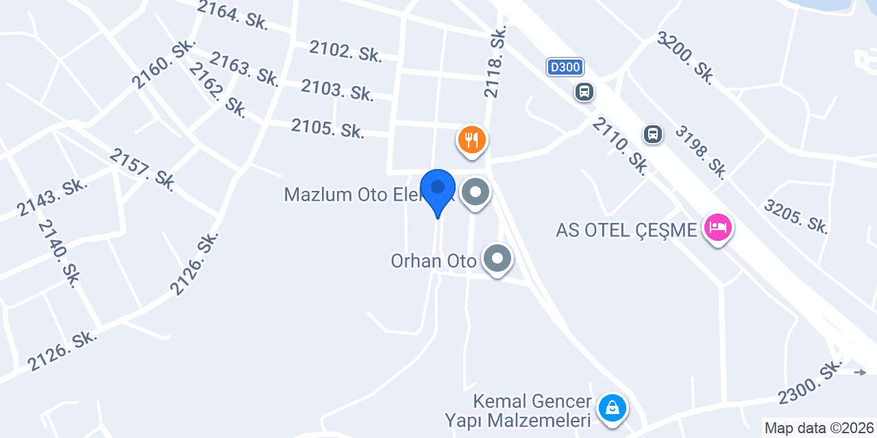 Masal Car Servis konumu