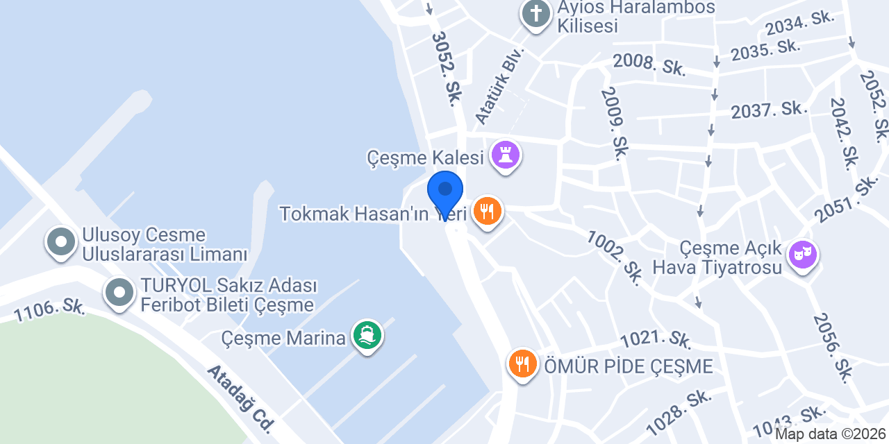 Çeştur Teras Kafe konumu