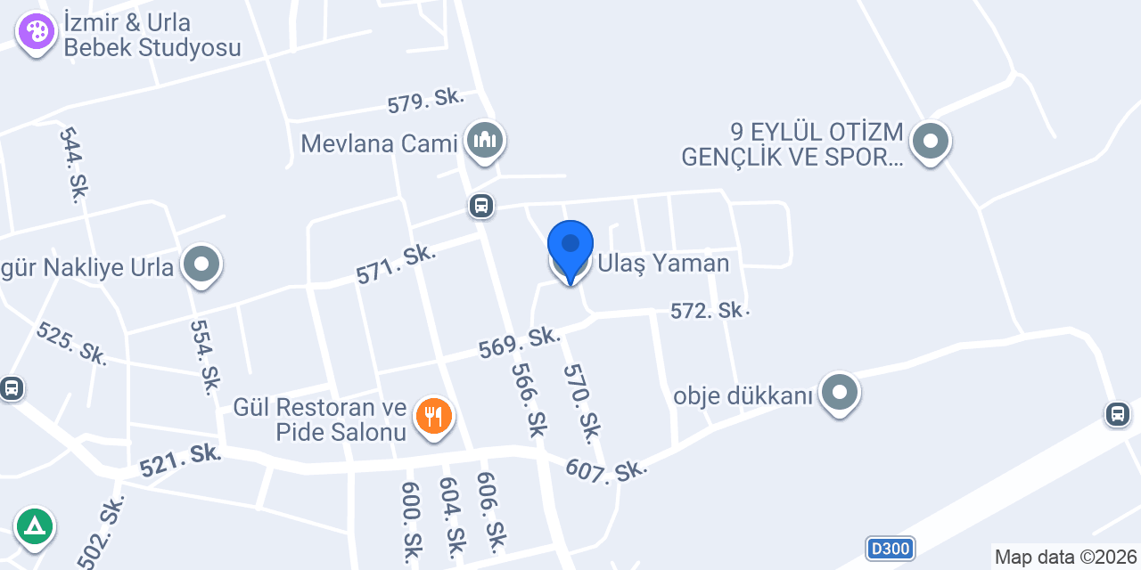 Ulaş Yaman konumu