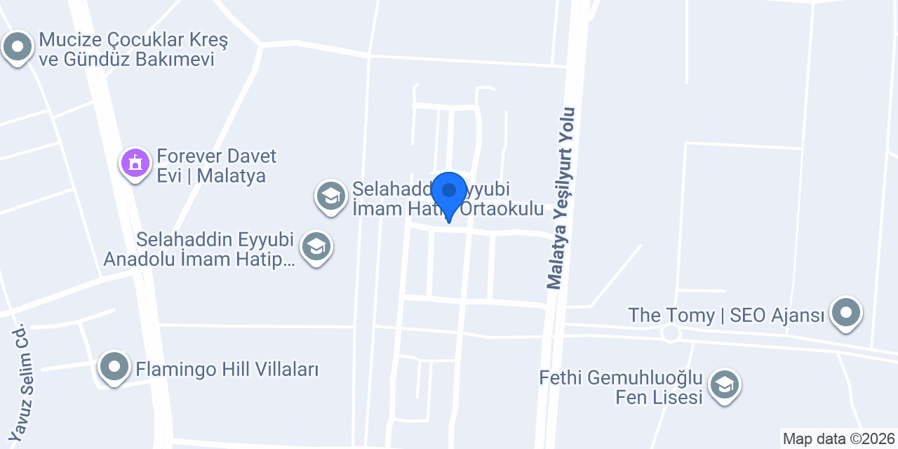 Başak Auto Malatya konumu