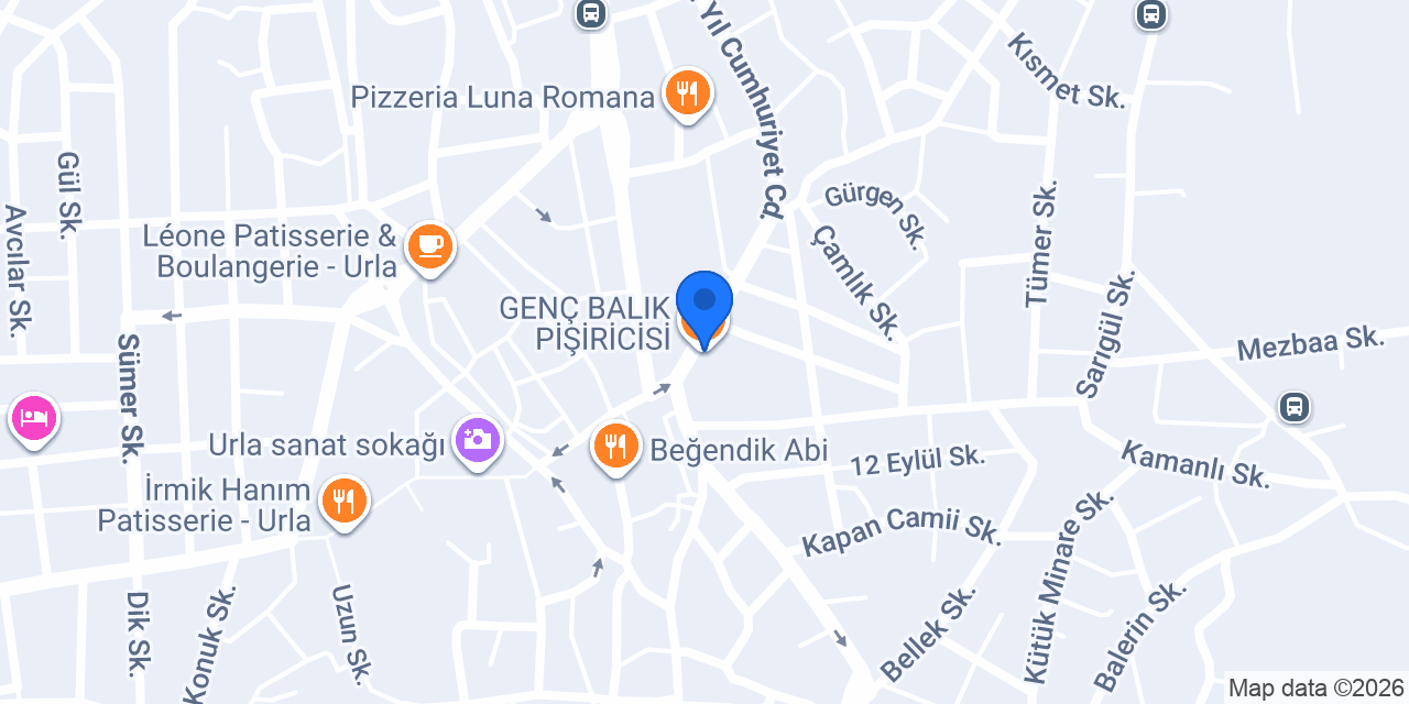 GENÇ BALIK PİŞİRİCİSİ konumu