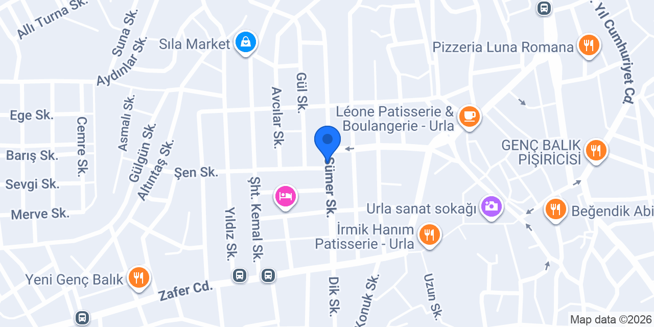 Urla Perde konumu