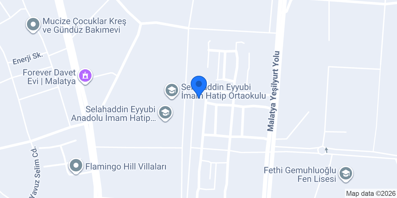 BATUHAN PLAZA MALATYA konumu