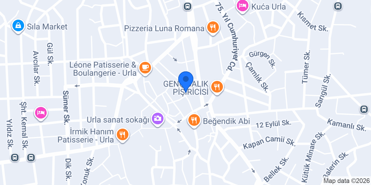 Aşkın Cafe konumu