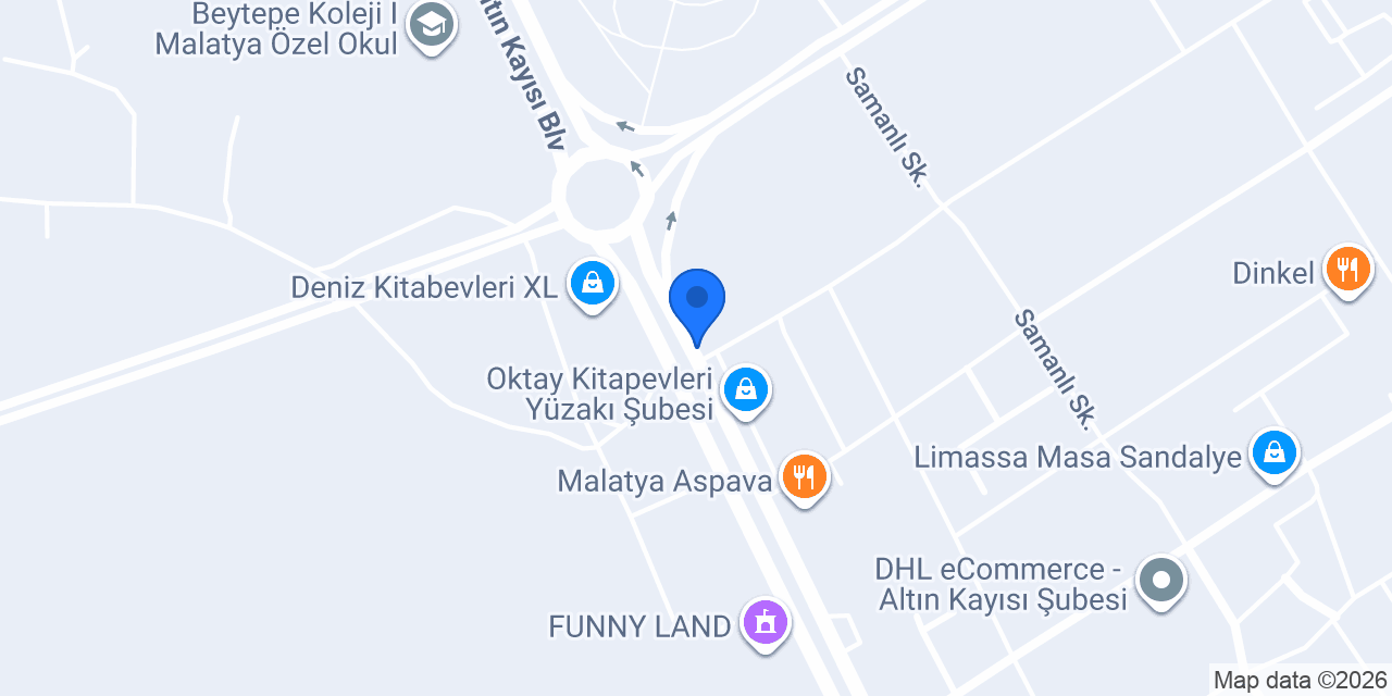Damak Ocakbaşı konumu