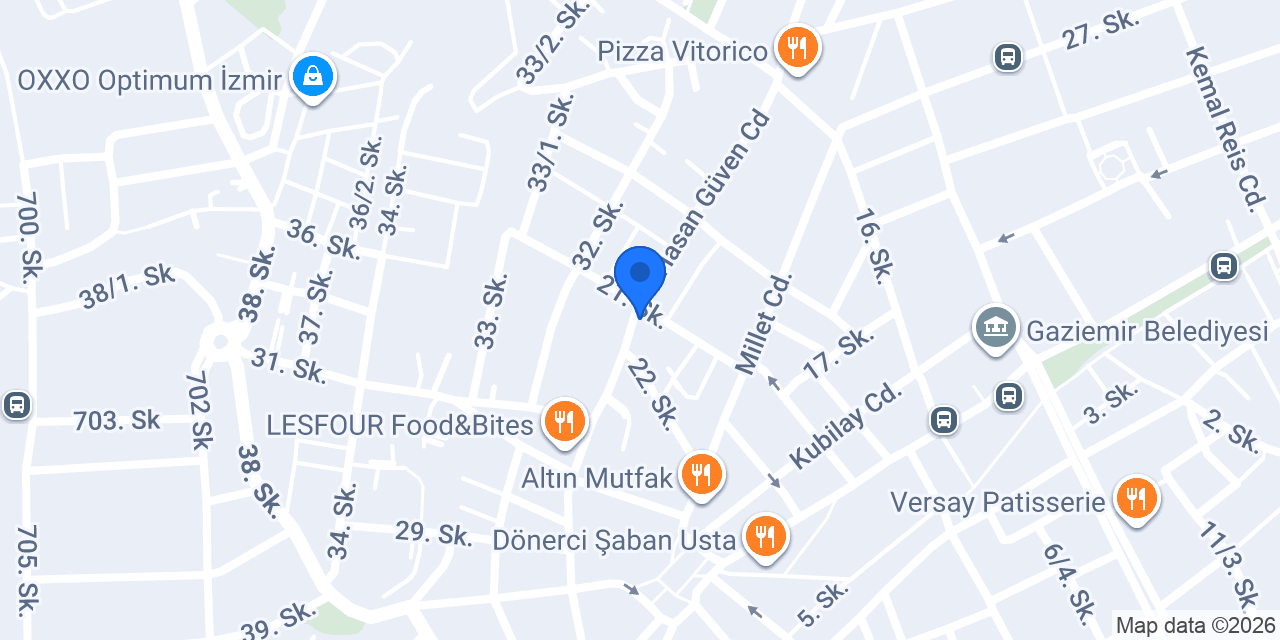 ASTORİA EGE konumu